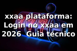 xxaa plataforma: Login no xxaa em 2026 🔐 Guia técnico